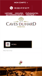 Mobile Screenshot of caves-duhard.fr